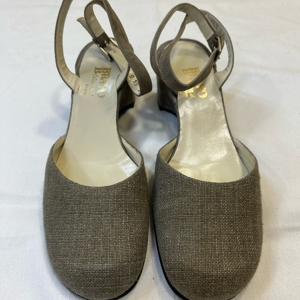 Moss Green/Grey Wedge